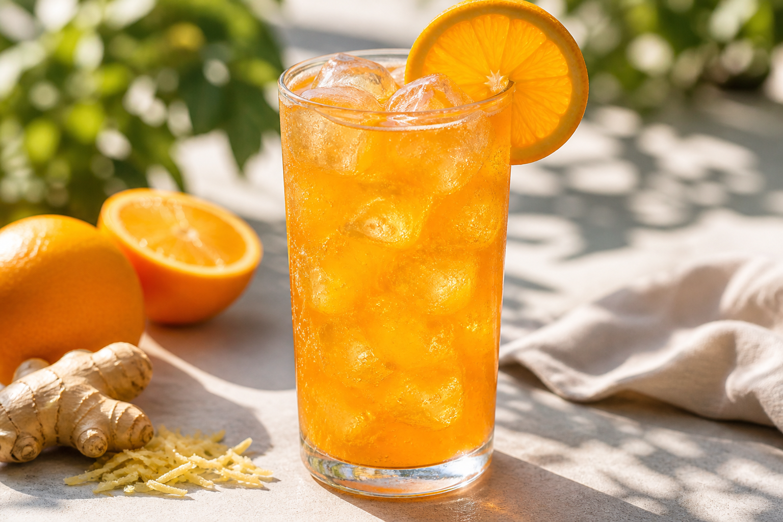 Orange Ginger Fizz