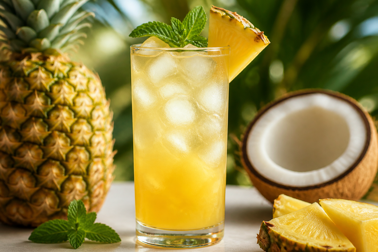 Pineapple Coconut Cooler