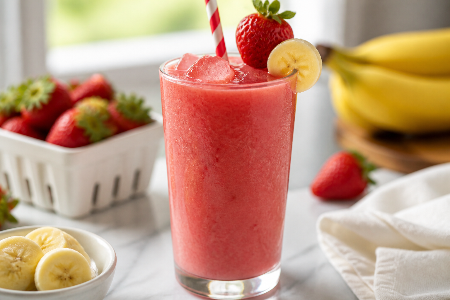 Strawberry Banana Smoothie